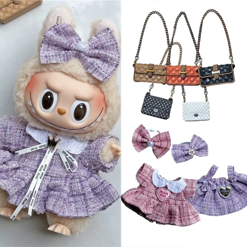 Baby Clothing Items - 15 17 centimetri Per Labubu Bambola