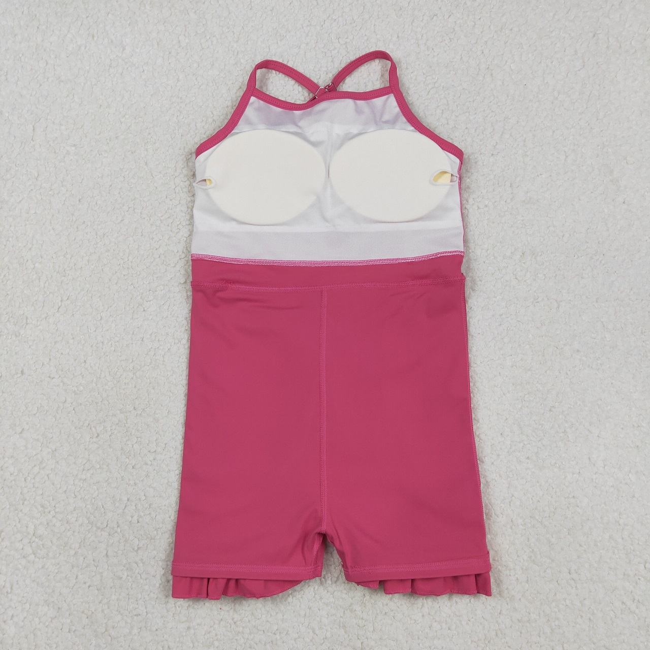 Baby Yoga Clothing - Abbigliamento Rosa per Bambine, Gonna-Pantaloncino Senza