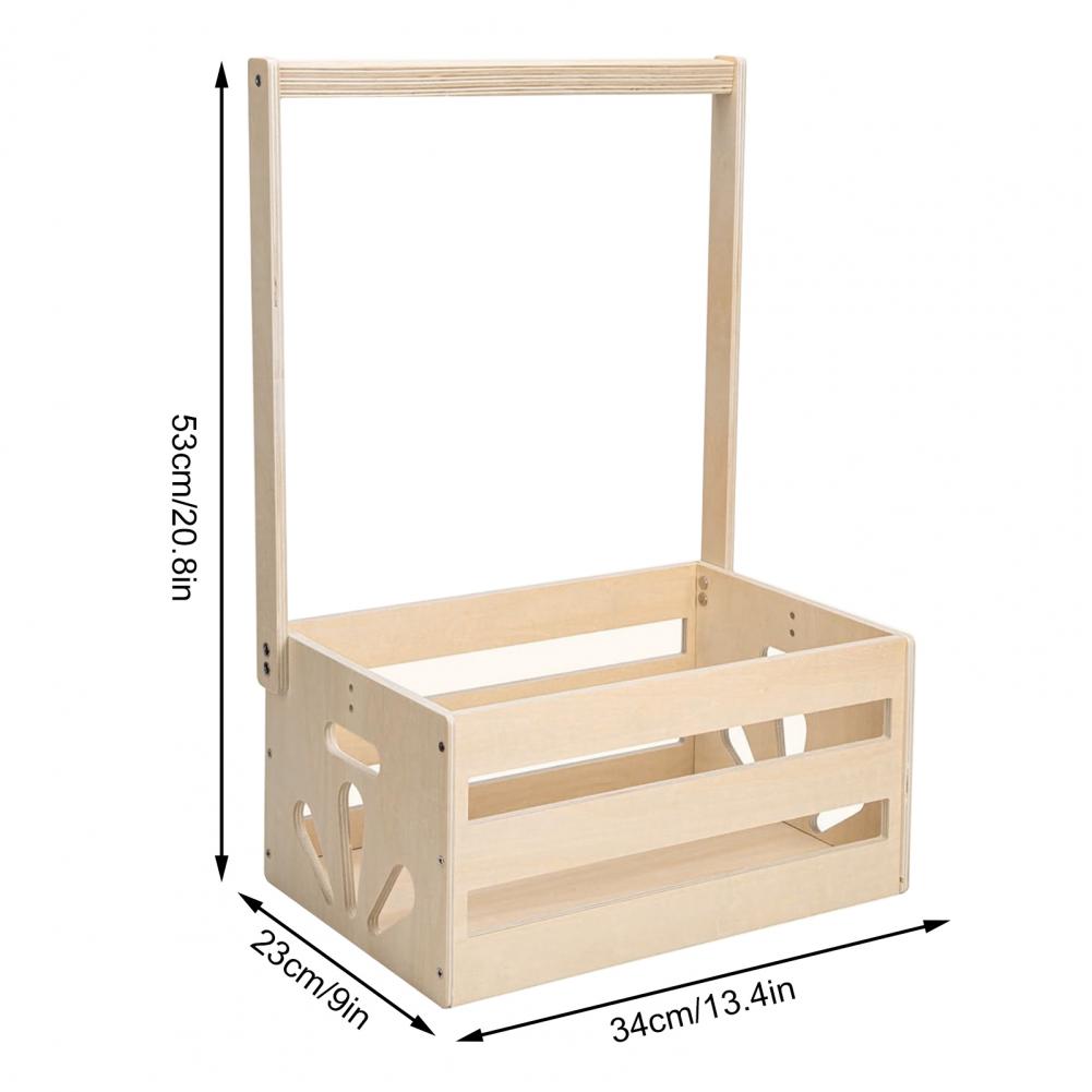 Baby Clothing Rack For Baby Shower - Cesta portaoggetti in legno per baby