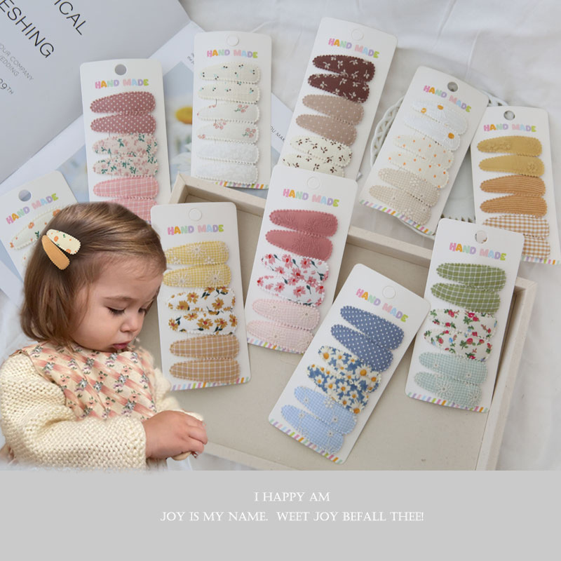 Baby Clothing Material - 6 pezzi fermagli per capelli in