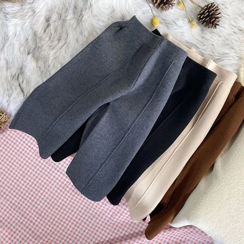 Baby Girl Clothing Zara - Pantaloni dritti lavorati a maglia ispessiti
