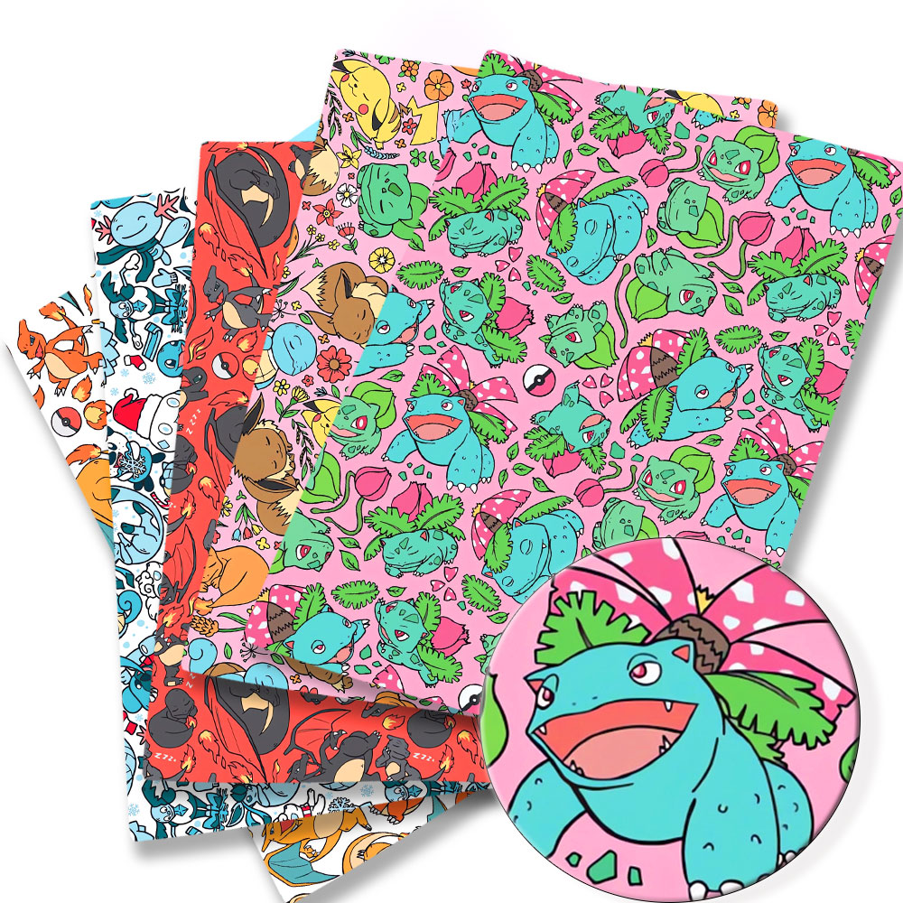 Baby Clothing Items - Pokemon Cartoon Fabric140 * 50cm Cucito
