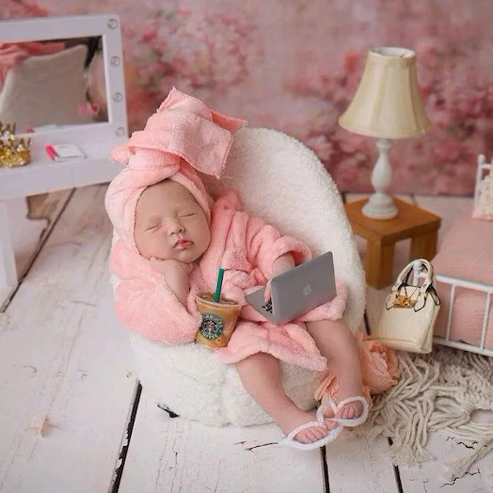Baby Clothing 1 Year Old - Neonato Fotografia Prop Morbido Sciarpa in