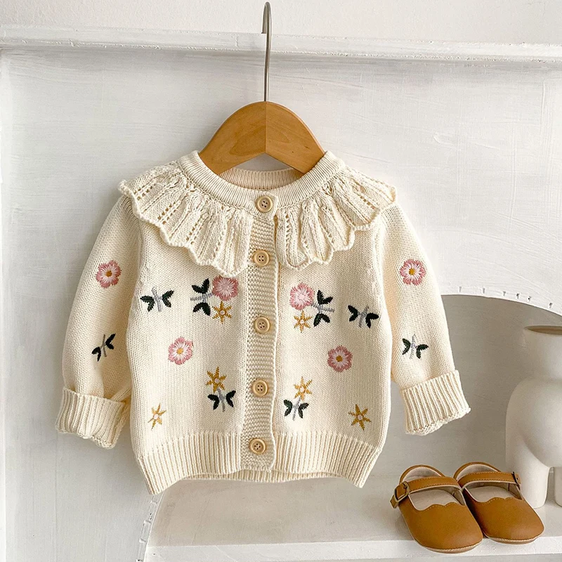 Baby Girl Clothing Zara - Cardigan autunnale Versatile ragazza per bambini