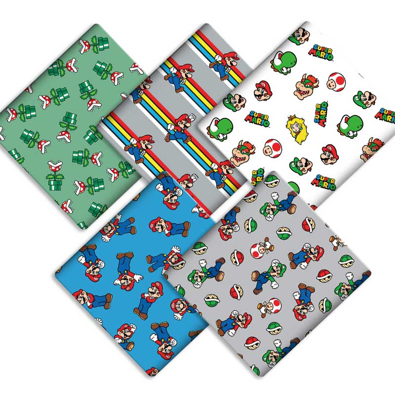 Baby Clothing Material - Tessuto in Poliestere e Cotone con