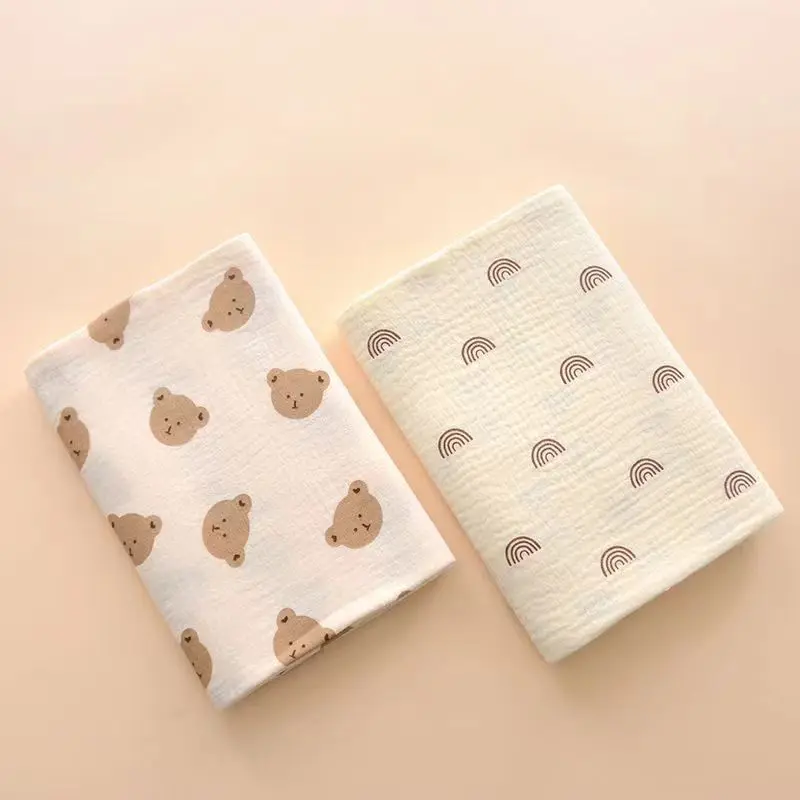Muslin Swaddle Wrap - 2Pc Coperte in mussola di cotone