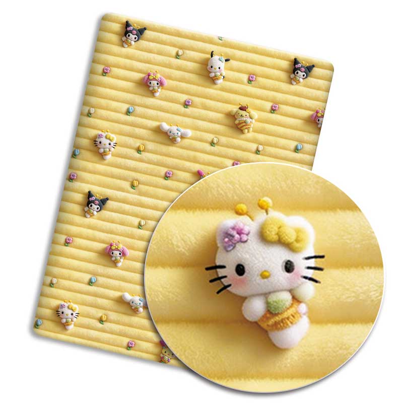 Tessuto stampato Sanrio Cartoo - Baby Clothing Material recensione e prezzo