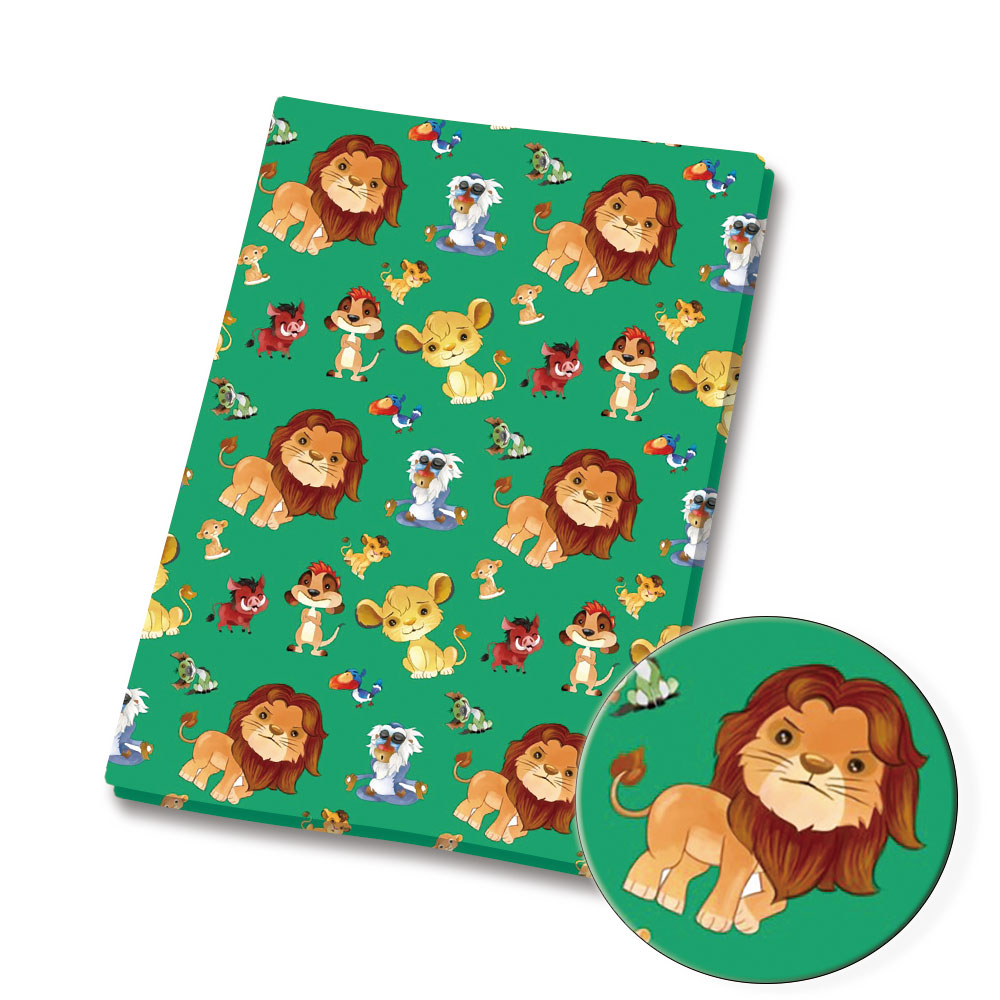 Disney Re Leone tessuto Hot fa - Baby Clothing Material recensione e prezzo