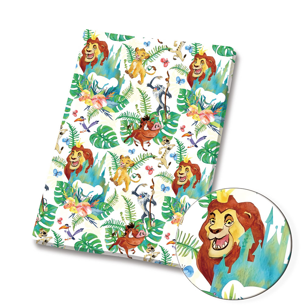 Disney Re Leone tessuto Hot fa - Baby Clothing Material recensione e prezzo