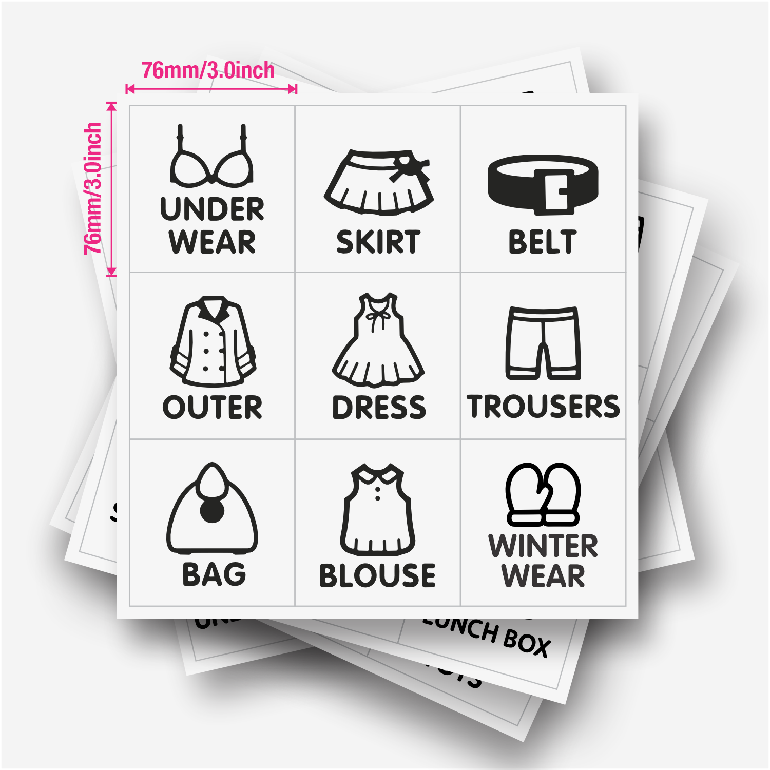 9 etichette per foglio, etiche - Baby Clothing 1 Year Old recensione e prezzo