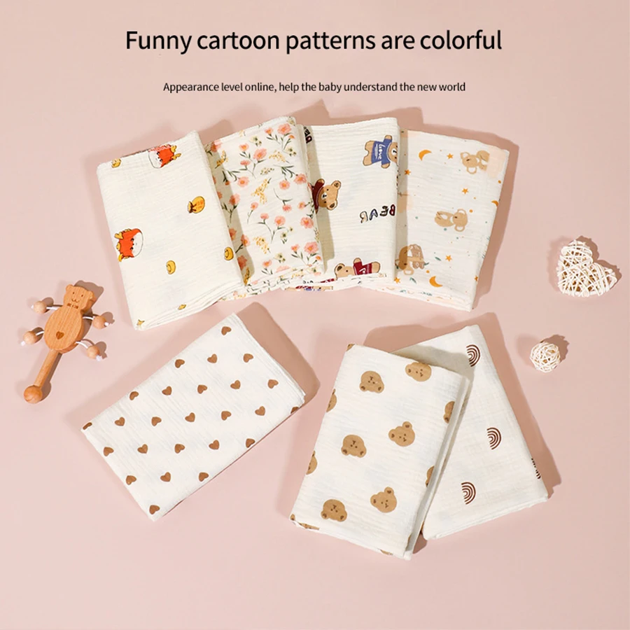2Pc Coperte in mussola di coto - Muslin Swaddle Wrap recensione e prezzo